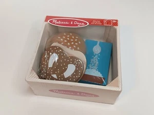 Melissa & Doug Kids Food Groups Wooden Food Play Set Rice, Bread, Buns & Pretzel - Picture 1 of 5