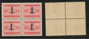 RSI 1944 - Quartina segnatasse 20 c. MNH ** - Picture 1 of 1