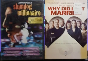 2 GEBRAUCHTE DVDS - SLUMDOG MILLIONÄR UND WARUM HABE ICH GEHEIRATET? - Bild 1 von 1