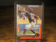 Triston McKenzie - 2021 MLB TOPPS NOW Card 662 RC ROOKIE Red Parallel 5/10