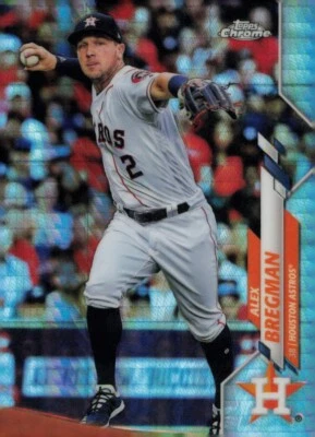 2020 Topps Chrome 102 Prism Refractor #102 Alex Bregman - Image 1 of 2