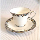 Vintage Royal Doulton Flowerlace China Tea Cup & Saucer H5013  