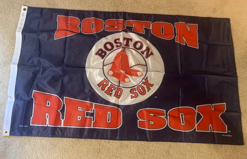 Boston Red Sox team flag - unused - 3’ x 5’ Cover