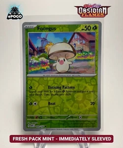 Foongus 009/197 Reverse Holo Pokemon TCG Obsidian Flames Card MINT SHIPPED TODAY - Picture 1 of 2
