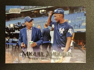 2019 Topps Stadium Club MIGUEL ANDUJAR PHOTO VARIATION SP YANKEES #123 - Picture 1 of 1
