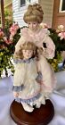 Danbury Mint Mothers Loving Touch Victorian Mother and Daughter Porcelain Dolls