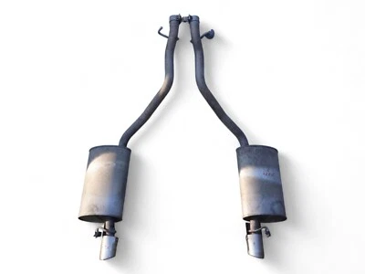 2004 - 2007 Jaguar Vanden Plas Xj8 X350 Exhaust Silencer Muffler Rear Left Right - Image 1 of 4