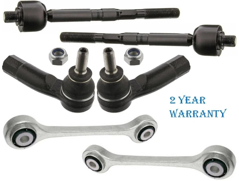 Fits PORSCH CAYENNE TIE ROD + RACK END & DROP LINK FRONT LEFT & RIGHT 10-On - Image 1 of 1