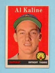 1958 Topps #70 Al Kaline Detroit Tigers Baseball Card Ex/Mt o/c ap wrk lse - Picture 1 of 2