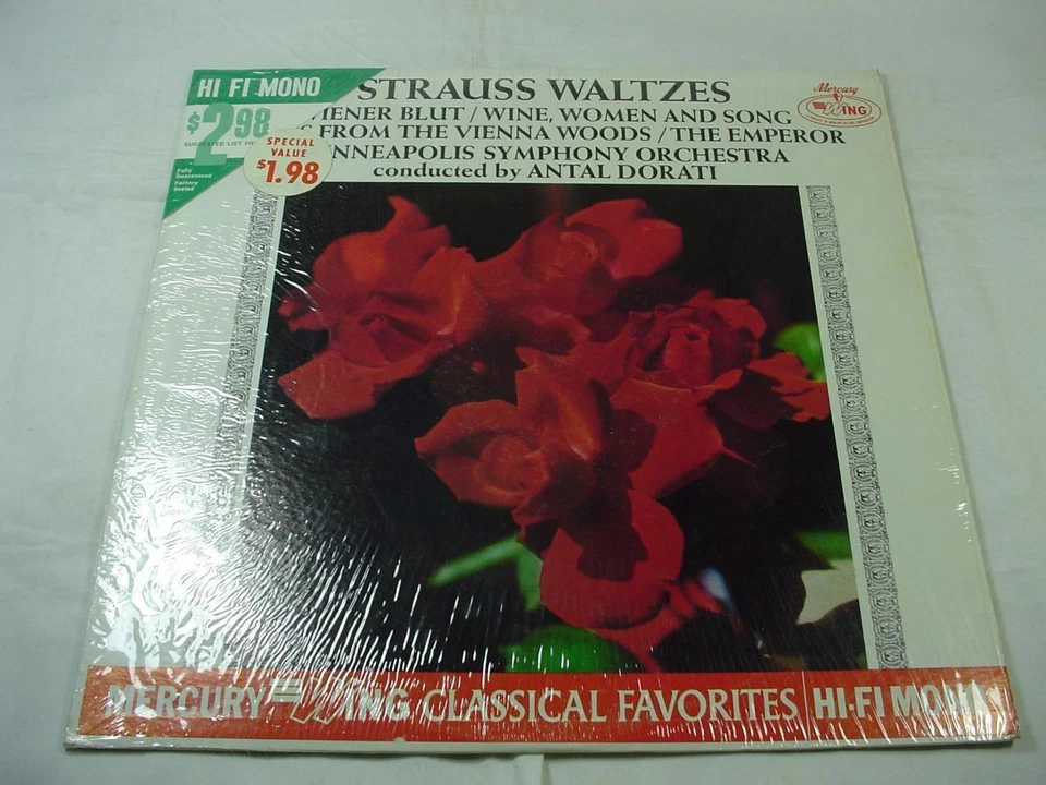 Strauss Waltzes Conducted By Antal Dorati - Mercury Records Mono - Image 1 of 1