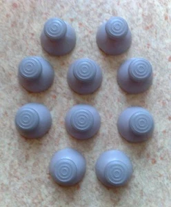 10 Analog Stick Cap Replacement - Gamecube controller - Gray Joystick Thumbstick - Photo 1/1
