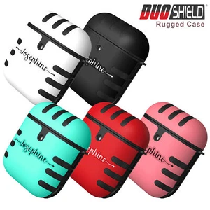 Individueller Name Text Personalisieren Hybrid Case für AirPods, AirPods Pro (US LAGER) - Bild 1 von 19