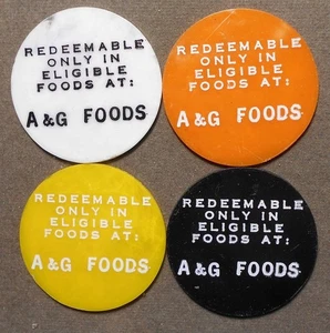 Food Stamp Credit: A&G Foods, Redeemable Only In Eligible Foods At: Food Stam - Photo 1/2