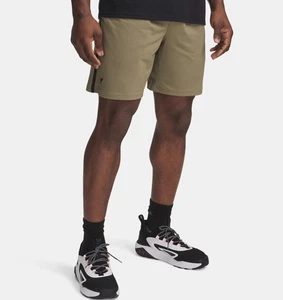 Under Armour Project Rock Mesh 7" Training Shorts Men's XL Brown 1389869 NWT $55 - Picture 1 of 3