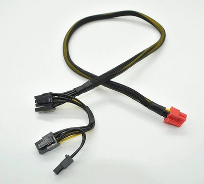 18AWG PCI-E Graphics Card Modular Power Cable 8pin to Dual 8pin for Antec Series - Image 1 of 2