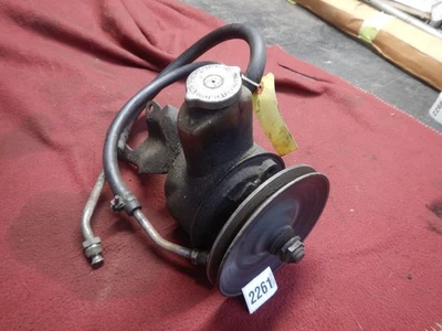 60 61 62 63 CHEVY IMPALA 283 327 POWER STEERING PUMP & BRACKET P/S BISCAYNE SS - Image 1 of 4