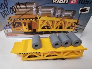 Kibri 10578 HO 1:87 Scheuerle 5-Wheel Industrial Transport Vehicle - Built - Picture 1 of 4