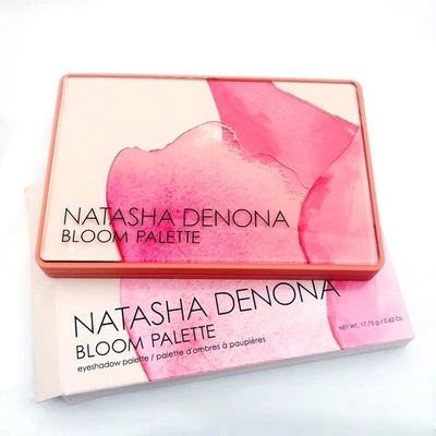 Natasha Denona Bloom Eyeshadow Palette 15 Shades Matte Shimmer Metallic FLAW NIB - Image 1 of 4