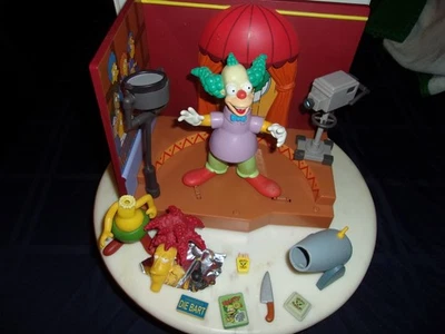 SIMPSONS WOS INTERACTIVE LOOSE KRUSTYLU STUDIOS SIDE SHOW BOB PLAY SET KRUSTY - Image 1 of 4