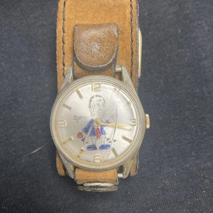 Reloj Vintage Agon Spiro Agnew Unisex Tono Dorado Cuerda Manual NO FUNCIONA - Imagen 1 de 15
