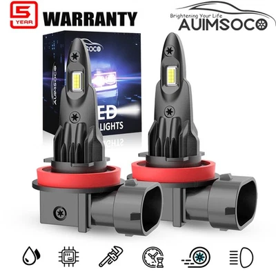 For Ram C/V 2012 2013 2014 2015 LED Headlight 2*H11 Low Beam Bulbs Conversion - Image 1 of 4