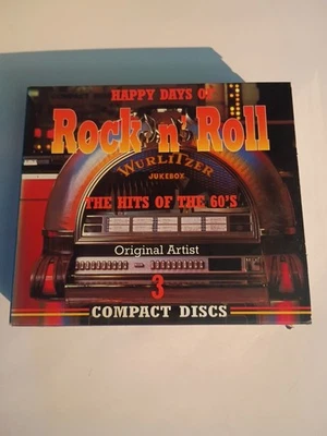 Happy days of Rock n roll hits of the 60's 3 disc set B26 - Image 1 of 2