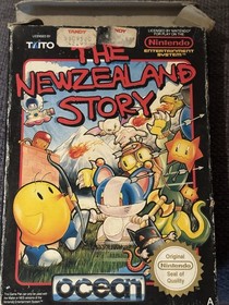Nintendo NES the New Zealand Story Game, Box with Manual