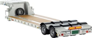 Kyosho Original 1/43 Nippon Trex Heavy Equipment Transport Semi-Trailer Whi - Picture 1 of 3