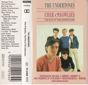 Undertones Cher O'bowlies the Pick of the Undertones cassette UK Ardeck 1986 - Picture 1 of 3