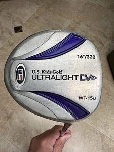 USKG Kids Golf Ultralight Driver Right Handed DV2 WT-15U UL-54 16 Degree 320cc - Picture 1 of 10