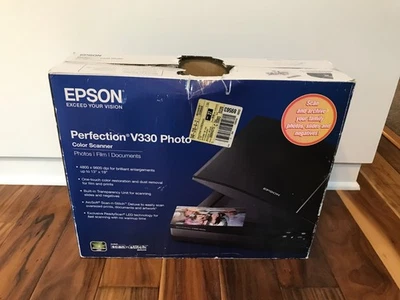 NEW In Box Epson Perfection V330 Flatbed Photo Color Scanner - Image 1 of 2