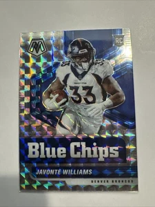 Javonte Williams RC Blue Chips Mosaic Prizm 2021 Denver Broncos Football NFL - Bild 1 von 2
