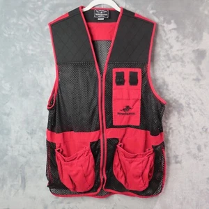 WINCHESTER Rugged Sportsman Outdoors Hunting Vest Mens XL Shooting Mesh Red - Picture 1 of 11