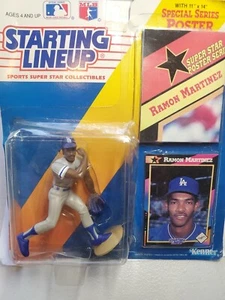 1992 Starting Lineup MLB Ramon Martinez Action Figure with Card and Poster / New - Picture 1 of 2