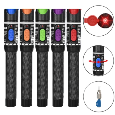 Visual Fault Locator Fiber Optic Cable Tester 1-30Km VFL +LC - Image 1 of 4