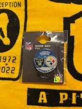 Pittsburgh Steelers GAME DAY Pin 12-24 2022 IMMACULATE RECEPTION 50th. FRANCO H.