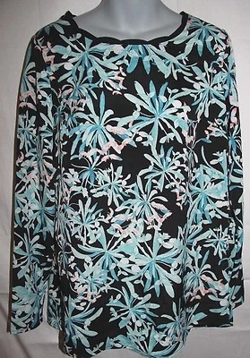 Blusa Top Floral Mujer Jaclyn Smith Nueva S/Pequeña M/Mediana L/Grande XL XXL NUEVA CON ETIQUETAS Foto 1 de 4