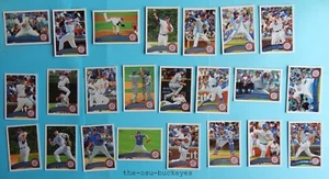 2011 Topps Chicago Cubs Team Set 23 Cards Series 1 and 2 Combine Shipping - Picture 1 of 1
