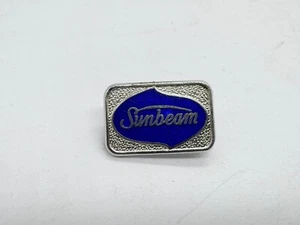 VINTAGE SOLID SILVER SUNBEAM ENAMEL MOTOBIKE COLLECTORS BADGE / BROOCH - Picture 1 of 5