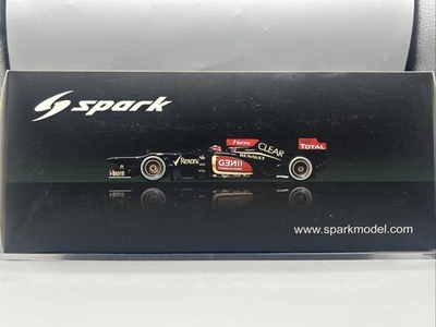 1/18 Spark 2013 F1 Lotus E21 7 ganador del GP de Australia Kimi Raikkonen 18S098; Foto 1 de 4