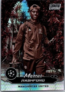 2023-24 Stadium Club Chrome #39 Marcus Rashford Sepia Prism Refractor #/75 - Picture 1 of 2