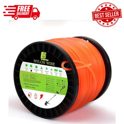 105 Триммер линия квадратный сорняков Wacker струны .105 дюймов на 330 футов, сорняков пожиратель струны - Изображение 1 из 4