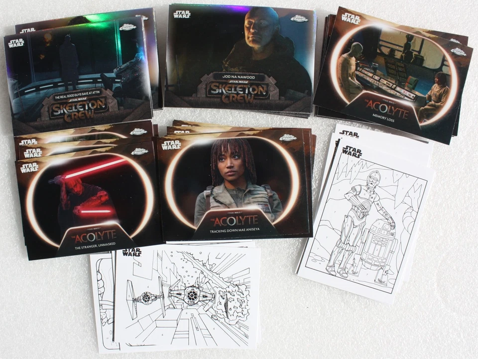 Topps Chrome Star Wars  2025 -Set d'Inserts au choix dans la liste - Photo 1/1