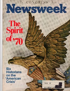 Newsweek July 6 1970 The Spirit Of America - Picture 1 of 1