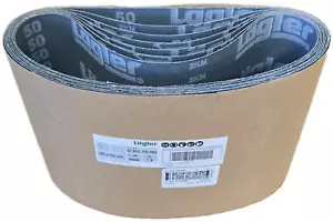 LAGLER HUMMEL 8" SANDING BELTS 50 grit (10 PACK) MADE IN GERMANY - Picture 1 of 2