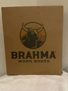 Brahma Escott 6" Soft Toe Arbeitsstiefel Weite Schwarz Rot Ölbeständig - Bild 1 von 15
