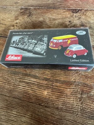 COFFRET SCHUCO PICCOLO "DER STERN" ISETTA  VW COMBI T1 EDITION 1000 PIECES - Photo 1/4