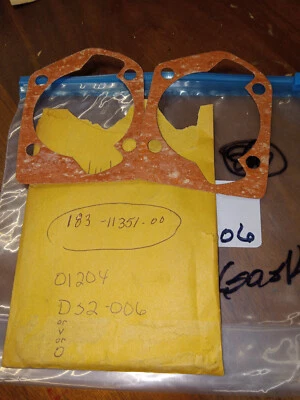 Nuevo de Lote Antiguo Juntas de Cilindro Yamaha 1969 AS2 1968 YAS1 OEM 183-11351-00 Cantidad 2 A2779 Foto 1 de 2