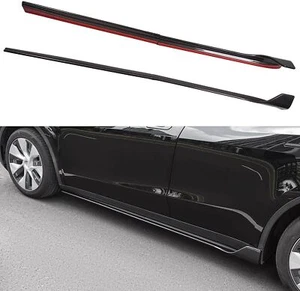 Fits for 2020-2022 Tesla Model Y Side Skirts Styling Body Kits Rocker Panel Trim - Imagen 1 de 6