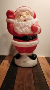 Vintage Empire Waving Santa Claus Christmas Blow Mold 19" Lighted Holiday 1996 - Picture 1 of 6